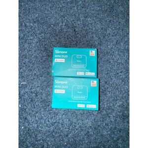 2 SONOFF MINI DUO Smart Switch Matter Over Wi-Fi 2 Channel Home Automation Contr